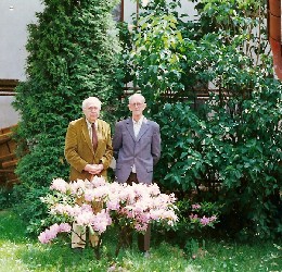 Karel Martinec se Zdekem Bartlem na Lhotkch 1995
